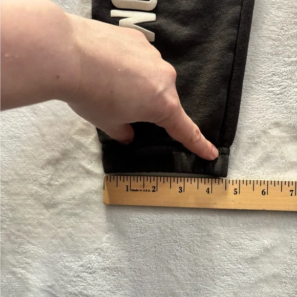 Abercrombie Kids Dark Gray Logo Jogger Sweatpants Unisex Size 11/12 - Picture 7 of 9